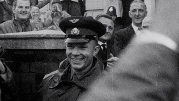 Watch Yuri Gagarin visits Manchester, 12 July 1961 online - BFI Player