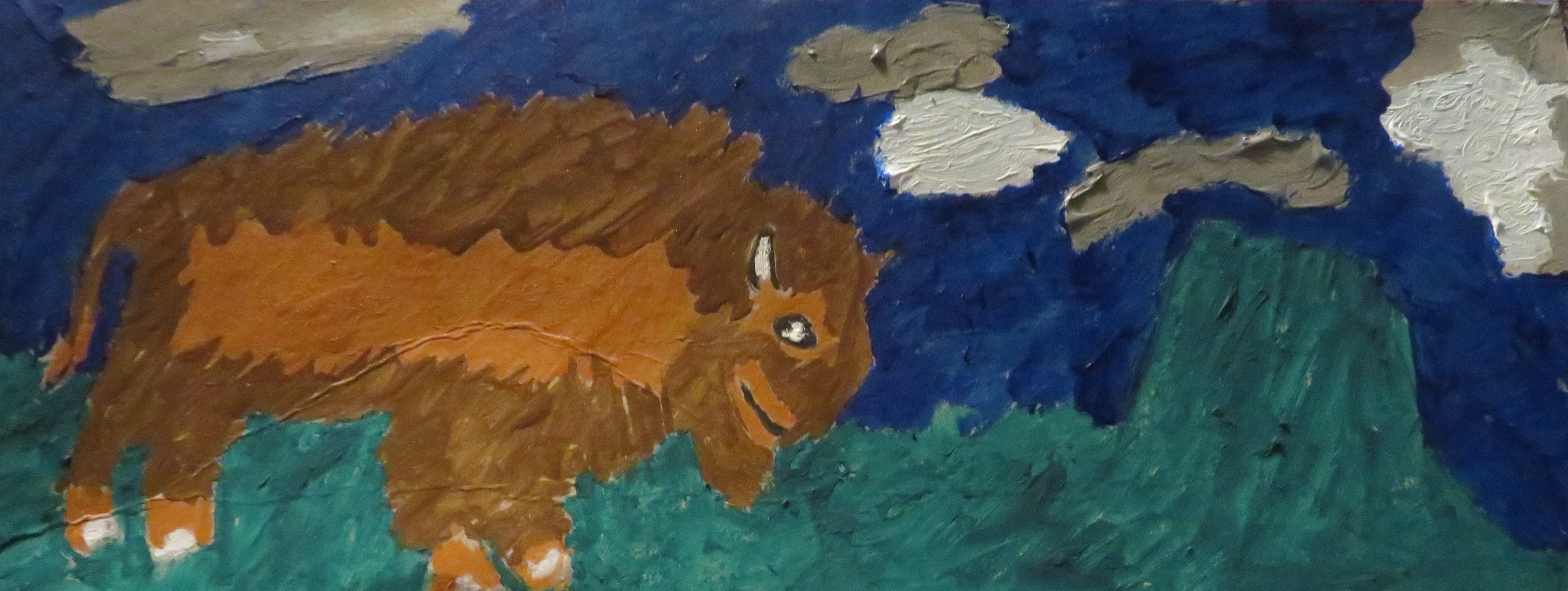 Lone Bison by Terry Brinkman